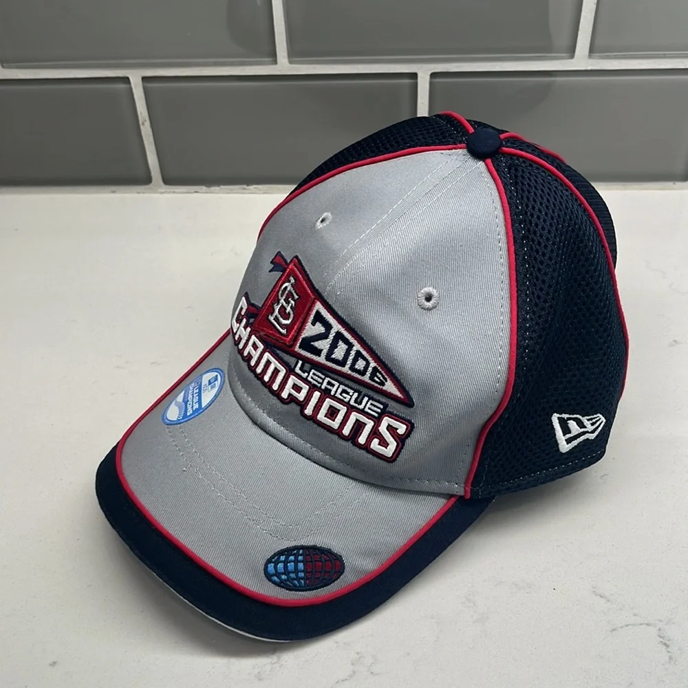 St. Louis Cardinals 2006 League Champions New Era OSFA Mesh Hat Cap MLB Baseball